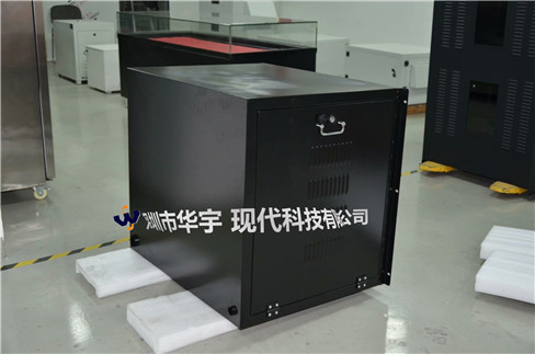 我司21號發貨浙江，為浙江某公司提供定製款恒溫恒濕戶外投影儀安裝櫃(圖3)