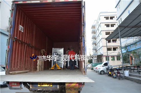 我司21號發貨浙江，為浙江某公司提供定製款恒溫恒濕戶外投影儀安裝櫃(圖4)